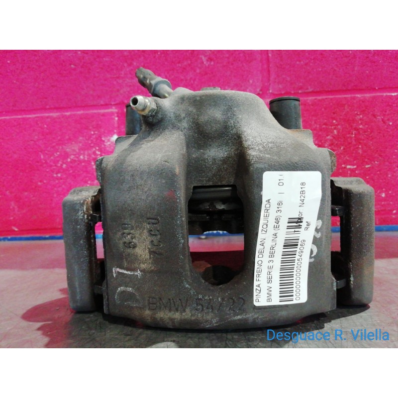 Recambio de pinza freno delan. izquierda para bmw serie 3 berlina (e46) 316i | 01.02 - 12.06 316i | 01.02 - 12.06 referencia OEM