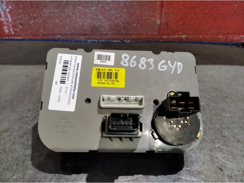 Recambio de mando calefaccion aire acondicionado para hyundai i30 comfort | 07.07 - 12.12 comfort | 07.07 - 12.12 referencia OEM