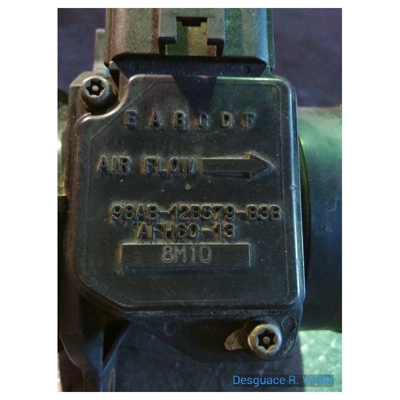 Recambio de caudalimetro para ford focus berlina (cak) ghia | 08.98 - 12.00 ghia | 08.98 - 12.00 referencia OEM IAM 98AB12B579B3