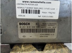Recambio de centralita motor uce para renault scenic rx4 (ja0) 1.9 dci luxe | 0.00 - ... 1.9 dci luxe | 0.00 - ... referencia OE 2