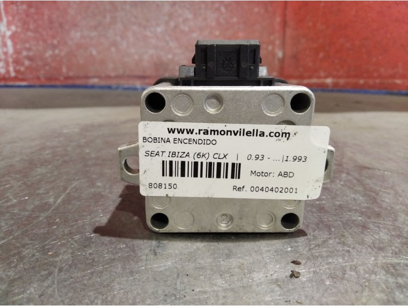 Recambio de bobina encendido para seat ibiza (6k) clx | 0.93 - ... clx | 0.93 - ... referencia OEM IAM 0040402001   Recambio de bobina encendido para seat ibiza (6k) clx | 0.93 - ... clx | 0.93 - ... referencia OEM IAM 0040402001