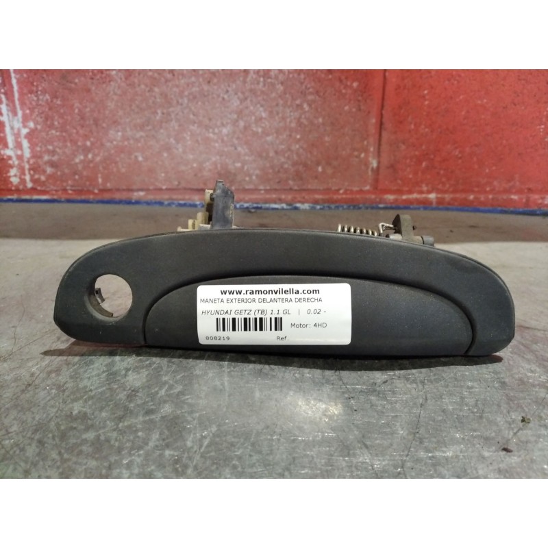 Recambio de maneta exterior delantera derecha para hyundai getz (tb) 1.1 gl | 0.02 - ... 1.1 gl | 0.02 - ... referencia OEM IAM 