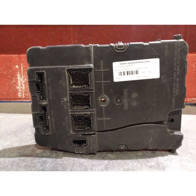 Recambio de caja reles fusibles para renault scenic ii grand confort authentique | 04.04 - ... grand confort authentique | 04.04