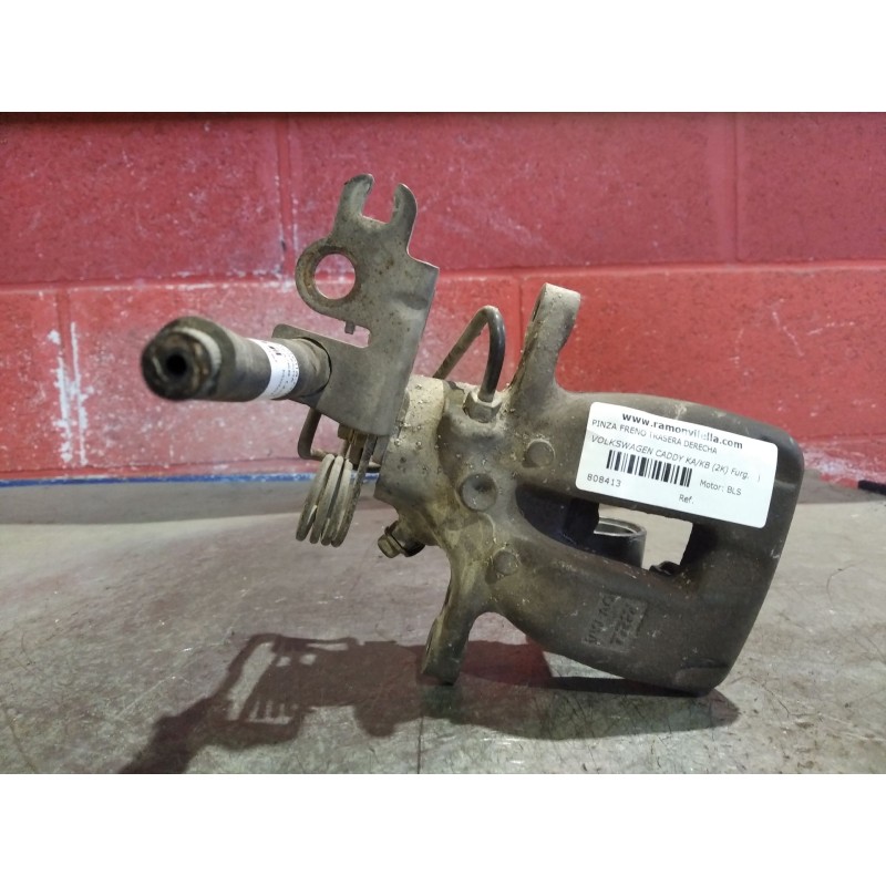 Recambio de pinza freno trasera derecha para volkswagen caddy ka/kb (2k) furg. | 12.03 - 12.10 furg. | 12.03 - 12.10 referencia 