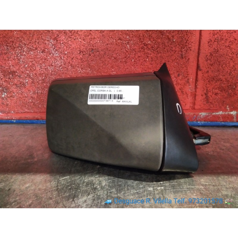 Recambio de retrovisor derecho para opel corsa a gl | 0.85 - ... gl | 0.85 - ... referencia OEM IAM MANUAL  
