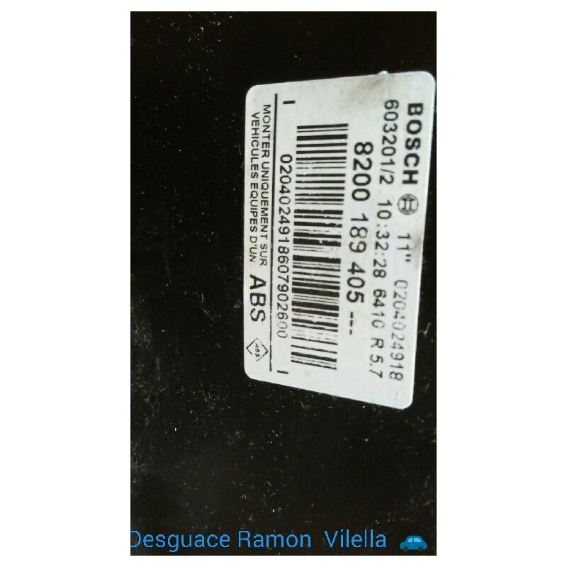 Recambio de servofreno para renault master ii phase 2 caja cerrada l1h1 caja cerrada 3.3 to | 09.03 - 12.06 l1h1 caja cerrada 3.