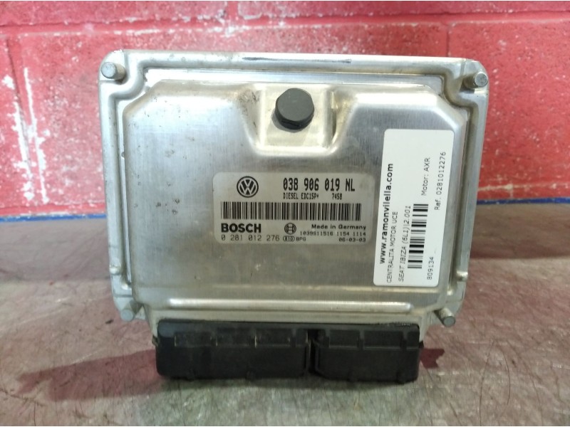 Recambio de centralita motor uce para seat ibiza (6l1) referencia OEM IAM 0281012276  