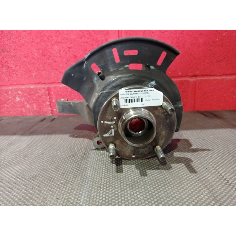 Recambio de mangueta delantera izquierda para chevrolet tacuma sx | 01.05 - 12.05 sx | 01.05 - 12.05 referencia OEM IAM   