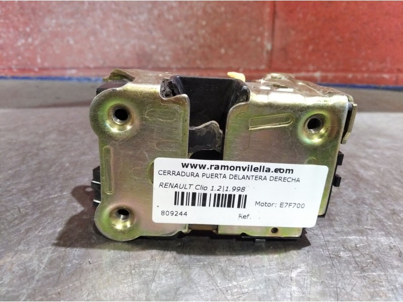 Recambio de cerradura puerta delantera derecha para renault clio 1.2 referencia OEM IAM   