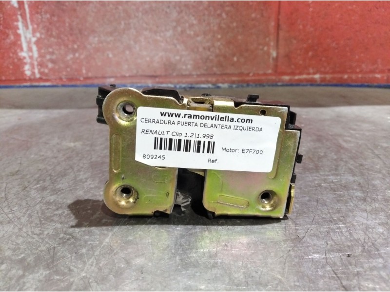 Recambio de cerradura puerta delantera izquierda para renault clio 1.2 referencia OEM IAM   