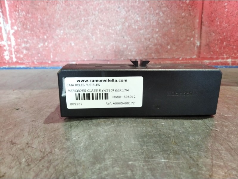 Recambio de caja reles fusibles para mercedes clase e (w210) berlina diesel 3.0 turbodiesel cat referencia OEM IAM A0005400172  