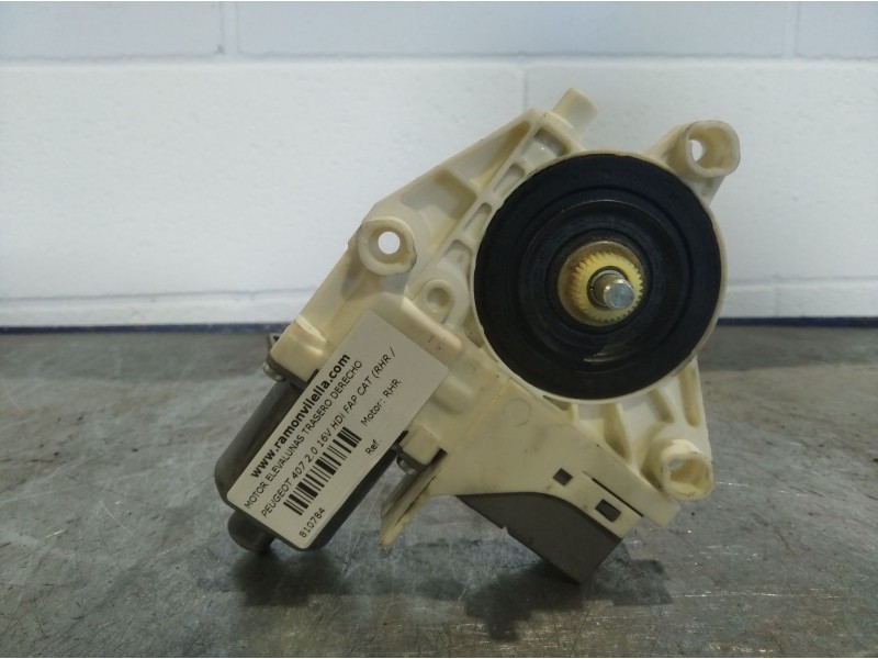 Recambio de motor elevalunas trasero derecho para peugeot 407 2.0 16v hdi fap cat (rhr / dw10bted4) | 0.04 - ... 2.0 16v hdi fap