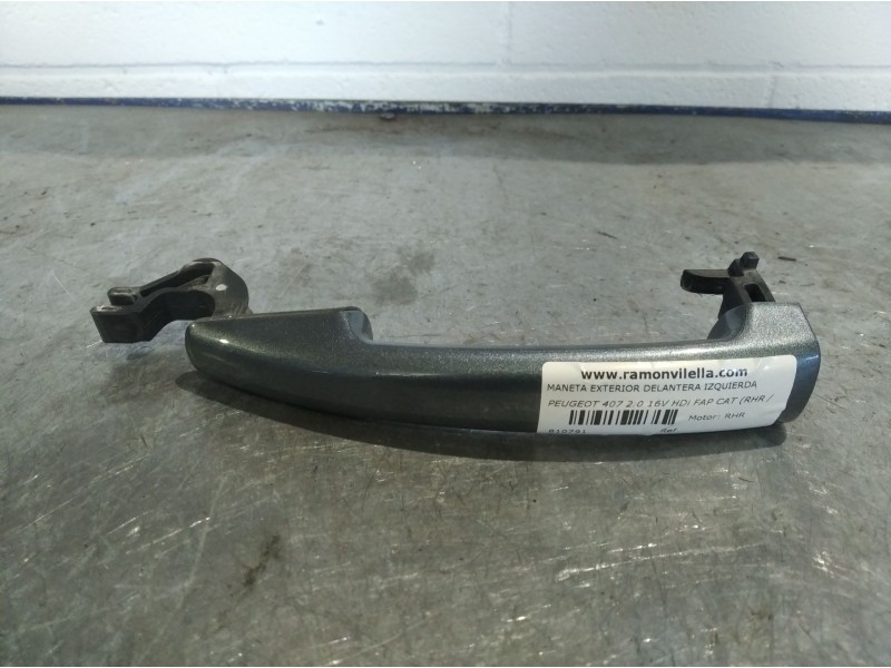 Recambio de maneta exterior delantera izquierda para peugeot 407 2.0 16v hdi fap cat (rhr / dw10bted4) | 0.04 - ... 2.0 16v hdi 