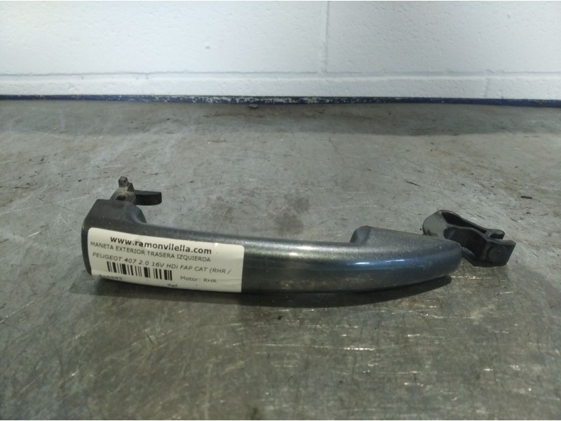 Recambio de maneta exterior trasera izquierda para peugeot 407 2.0 16v hdi fap cat (rhr / dw10bted4) | 0.04 - ... 2.0 16v hdi fa
