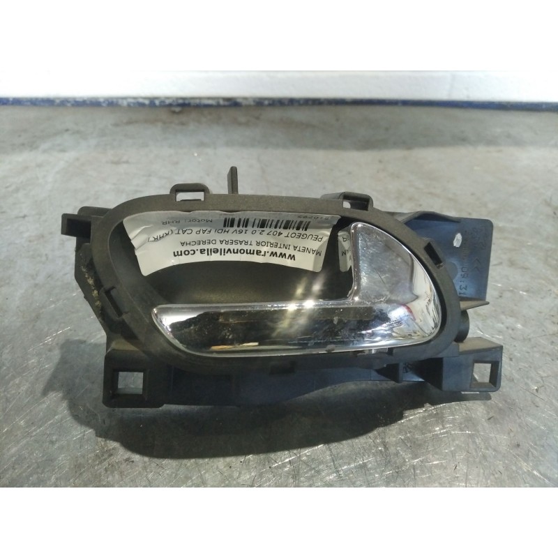 Recambio de maneta interior trasera derecha para peugeot 407 2.0 16v hdi fap cat (rhr / dw10bted4) | 0.04 - ... 2.0 16v hdi fap 