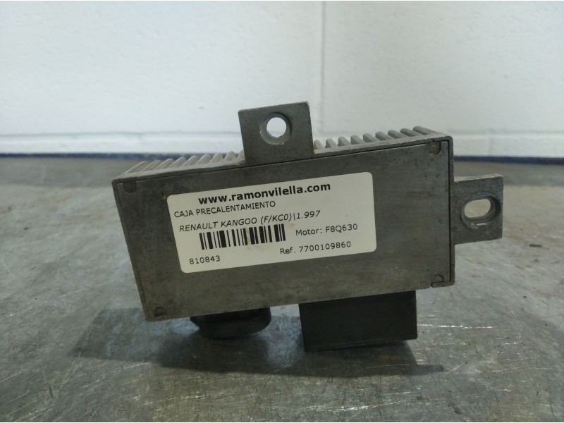 Recambio de caja precalentamiento para renault kangoo (f/kc0) referencia OEM IAM 7700109860  