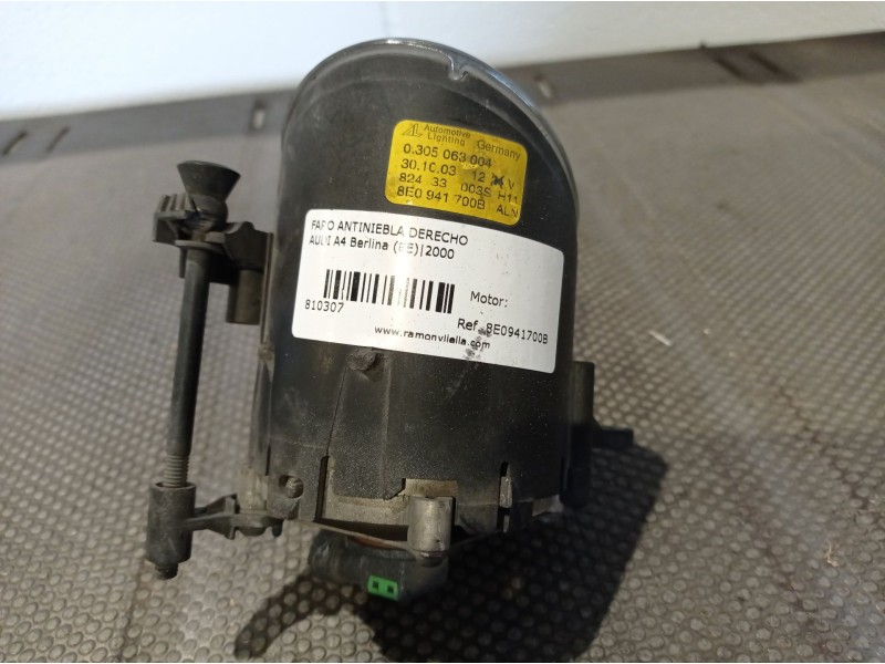 Recambio de faro antiniebla derecho para audi a4 berlina (8e) 1.8 20v turbo referencia OEM IAM 8E0941700B   Recambio de faro antiniebla derecho para audi a4 berlina (8e) 1.8 20v turbo referencia OEM IAM 8E0941700B