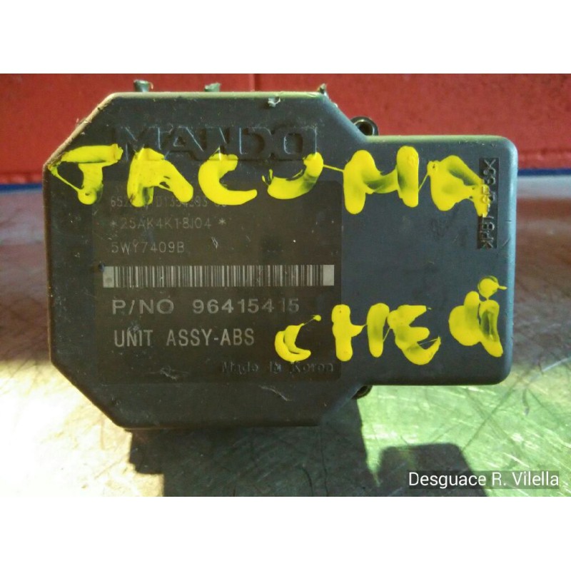 Recambio de abs para chevrolet tacuma sx | 01.05 - 12.05 sx | 01.05 - 12.05 referencia OEM IAM 96415415 5WY7409B 