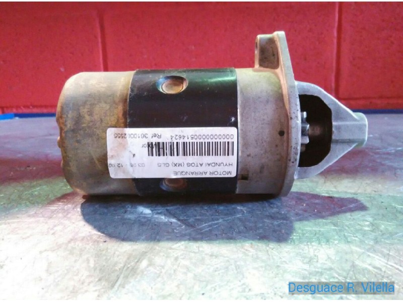 Recambio de motor arranque para hyundai atos (mx) gls | 03.98 - 12.02 gls | 03.98 - 12.02 referencia OEM IAM 3610002511  