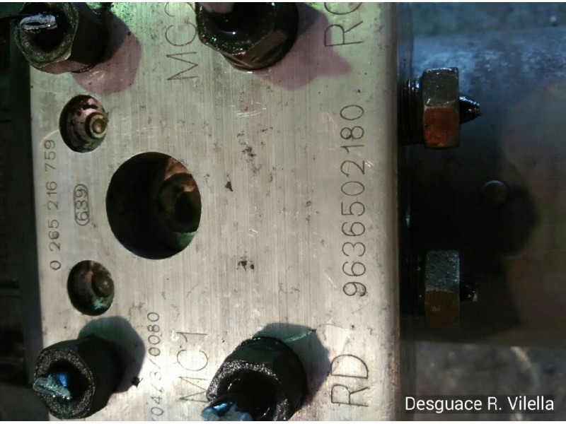 Recambio de abs para citroen xsara berlina 1.6 lx | 12.97 - 12.98 1.6 lx | 12.97 - 12.98 referencia OEM IAM 9636502180  