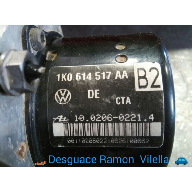 Recambio de abs para seat toledo (5p2) reference | 09.04 - 12.06 reference | 09.04 - 12.06 referencia OEM IAM 1K0614517AA 1K0907