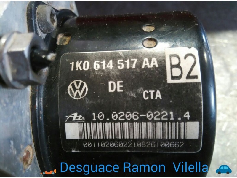 Recambio de abs para seat toledo (5p2) reference | 09.04 - 12.06 reference | 09.04 - 12.06 referencia OEM IAM 1K0614517AA 1K0907