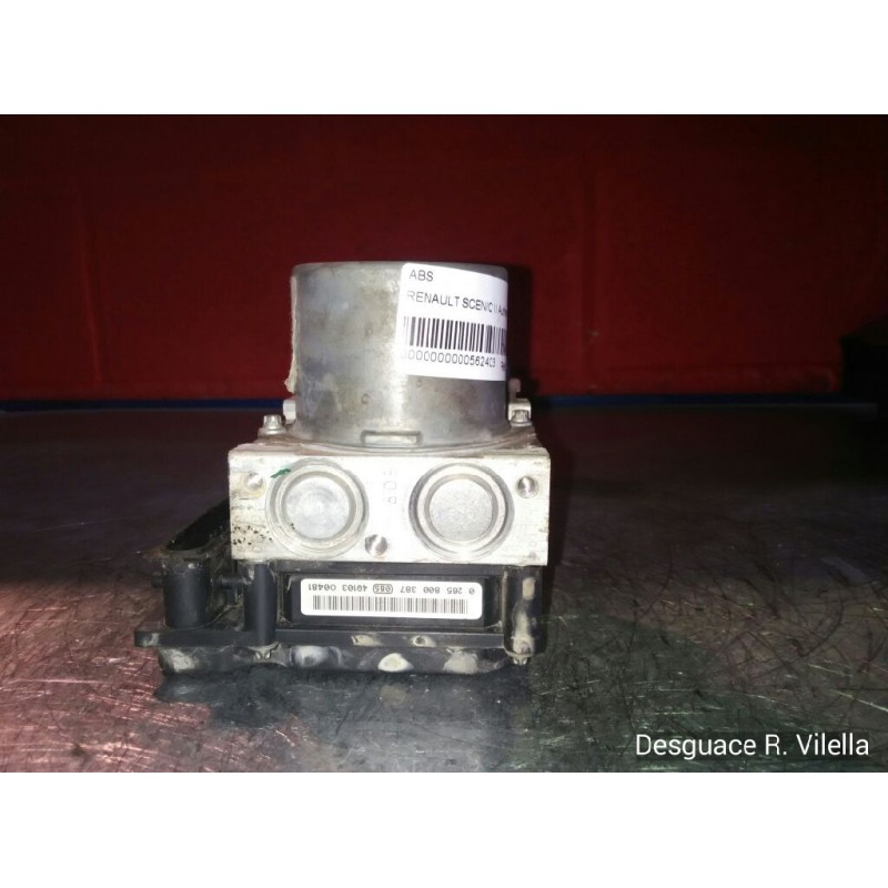 Recambio de abs para renault scenic ii authentique | 0.03 - ... authentique | 0.03 - ... referencia OEM IAM 0265800387  