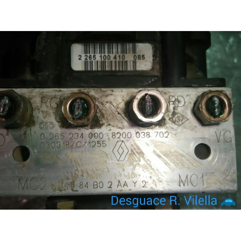 Recambio de abs para renault megane ii berlina 5p confort authentique | 07.02 - 12.05 confort authentique | 07.02 - 12.05 refere