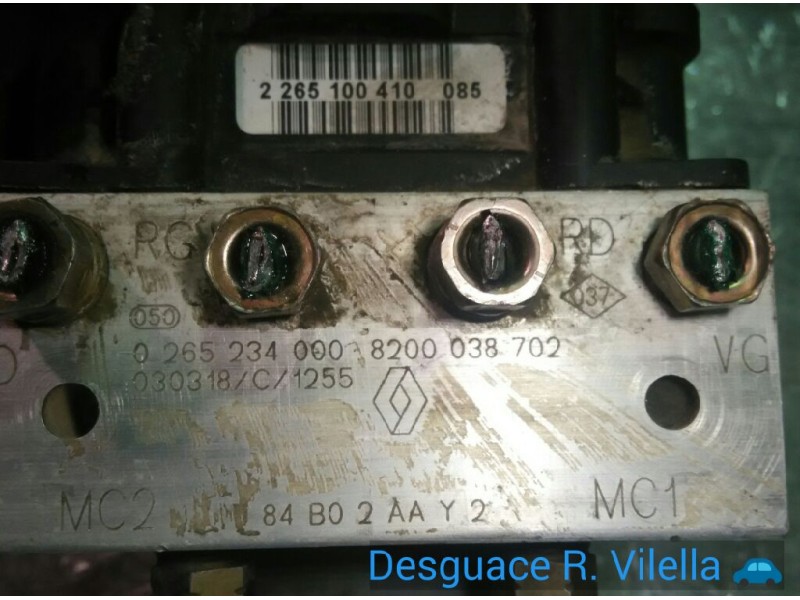 Recambio de abs para renault megane ii berlina 5p confort authentique | 07.02 - 12.05 confort authentique | 07.02 - 12.05 refere