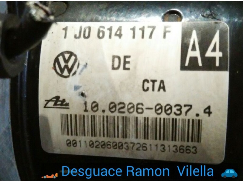Recambio de abs para volkswagen golf iv berlina (1j1) conceptline | 09.97 - 12.02 conceptline | 09.97 - 12.02 referencia OEM IAM