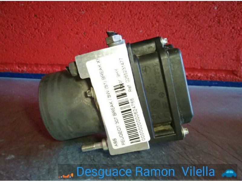 Recambio de abs para peugeot 307 break / sw (s1) break xs | 06.04 - 12.05 break xs | 06.04 - 12.05 referencia OEM IAM 0265231477