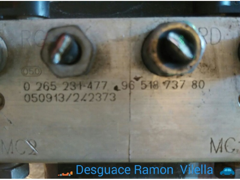 Recambio de abs para peugeot 307 break / sw (s1) break xs | 06.04 - 12.05 break xs | 06.04 - 12.05 referencia OEM IAM 0265231477