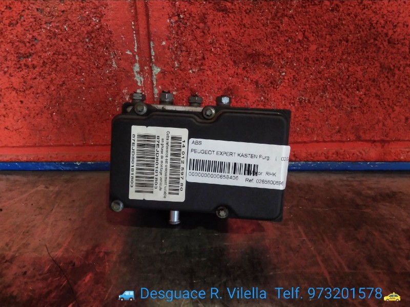 Recambio de abs para peugeot expert kasten furg. | 02.07 - 12.08 referencia OEM IAM 0265800696 1401259780 