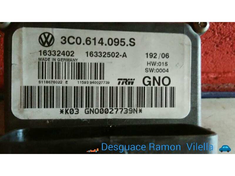 Recambio de abs para volkswagen passat berlina (3c2) highline | 07.05 - 12.10 highline | 07.05 - 12.10 referencia OEM IAM 3C0.61