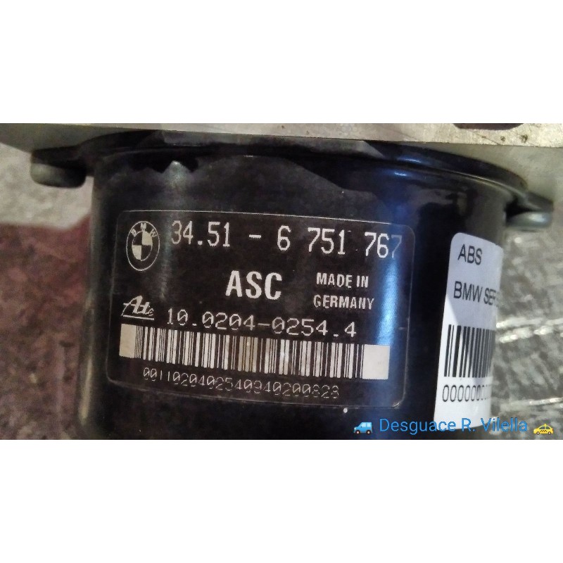 Recambio de abs para bmw serie 3 berlina (e46) 320d | 04.98 - 12.01 320d | 04.98 - 12.01 referencia OEM IAM 34516751768  