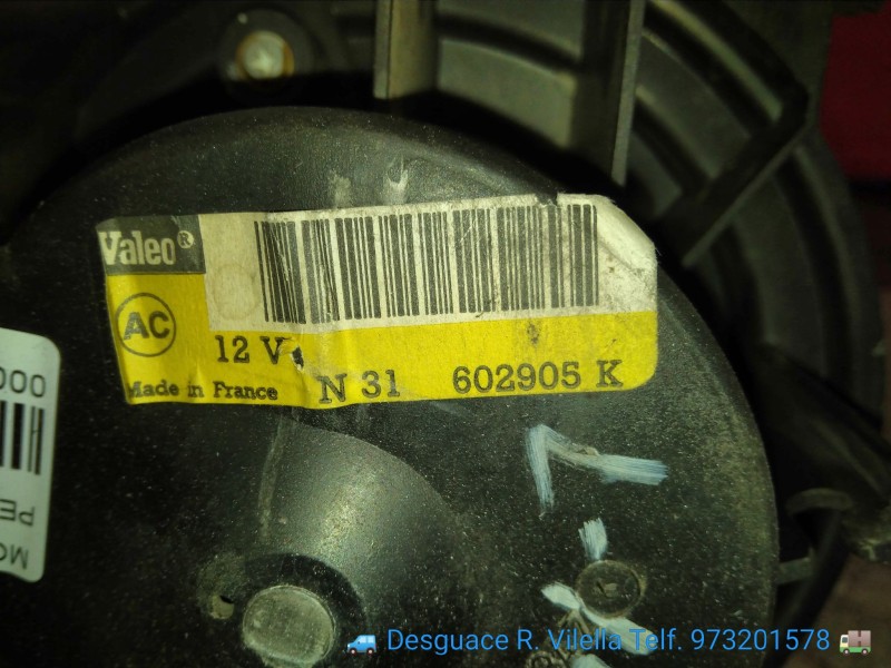 Recambio de motor calefaccion para peugeot partner (s1) break | 07.96 - 12.98 break | 07.96 - 12.98 referencia OEM IAM N31848234