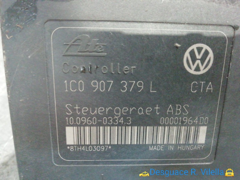 Recambio de abs para seat leon (1m1) signo | 11.99 - 12.04 signo | 11.99 - 12.04 referencia OEM IAM 1J0614117G 1C0907379L 