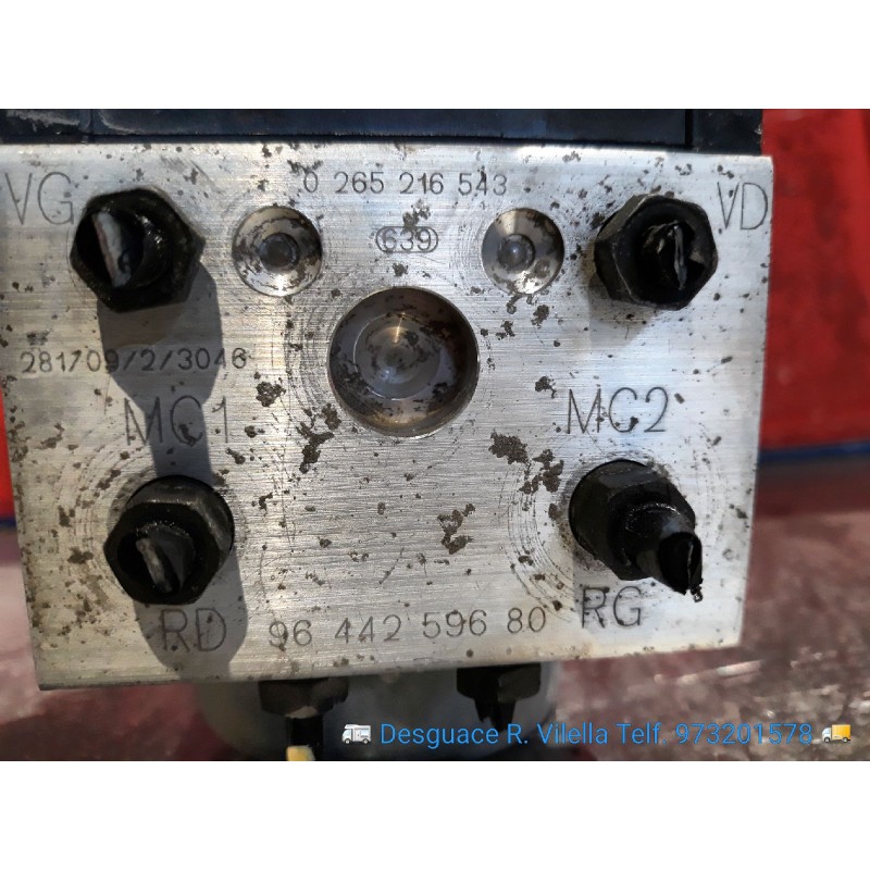 Recambio de abs para peugeot 406 berlina (s1/s2) srdt | 01.97 - 12.04 srdt | 01.97 - 12.04 referencia OEM IAM 0273004270  