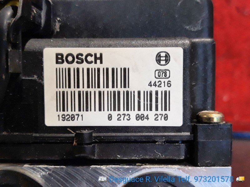 Recambio de abs para peugeot 406 berlina (s1/s2) srdt | 01.97 - 12.04 srdt | 01.97 - 12.04 referencia OEM IAM 0273004270  