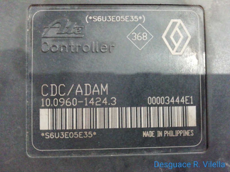 Recambio de abs para renault laguna ii (bg0) authentique | 0.01 - ... authentique | 0.01 - ... referencia OEM IAM 8200183495B  