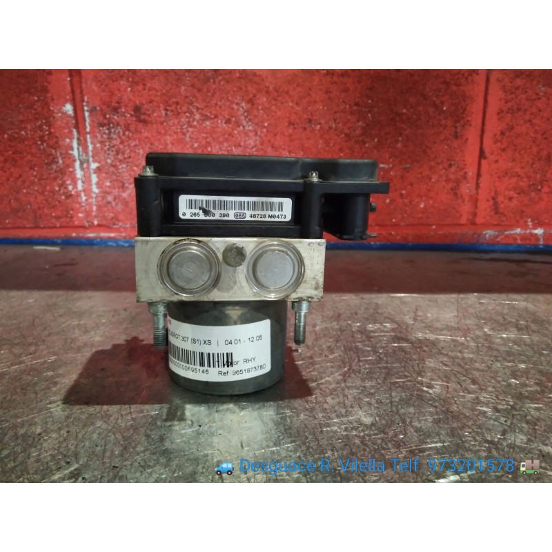Recambio de abs para peugeot 307 (s1) xs | 04.01 - 12.05 xs | 04.01 - 12.05 referencia OEM IAM 9651873780 0265231476 