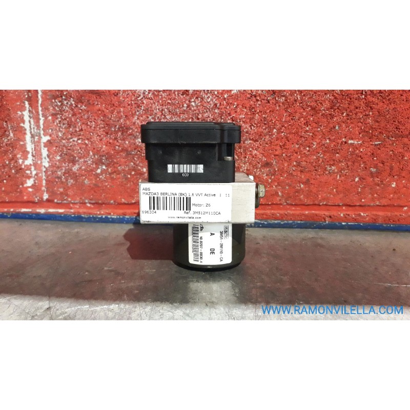 Recambio de abs para mazda 3 berlina (bk) 1.6 vvt active | 11.03 - 12.07 1.6 vvt active | 11.03 - 12.07 referencia OEM IAM 3M512