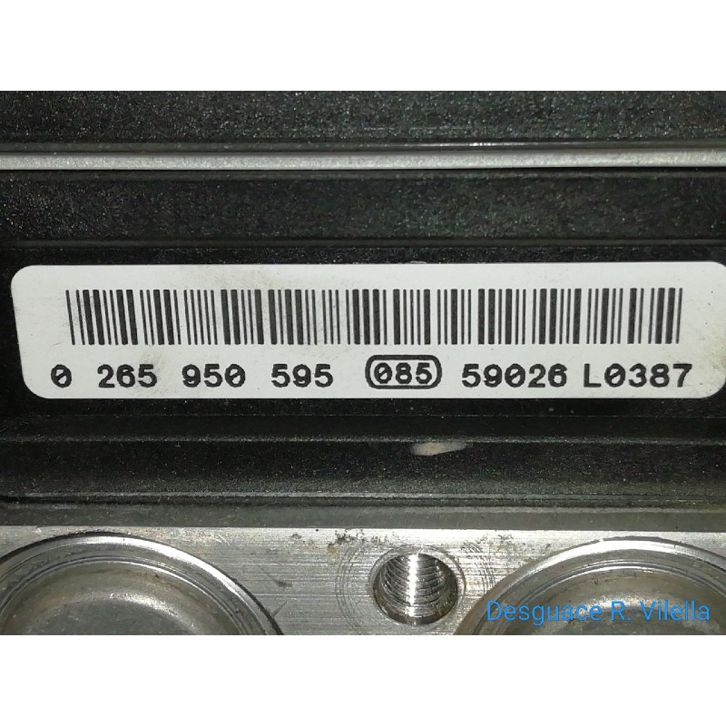 Recambio de abs para renault megane ii berlina 5p authentique | 06.05 - ... authentique | 06.05 - ... referencia OEM IAM 0265950
