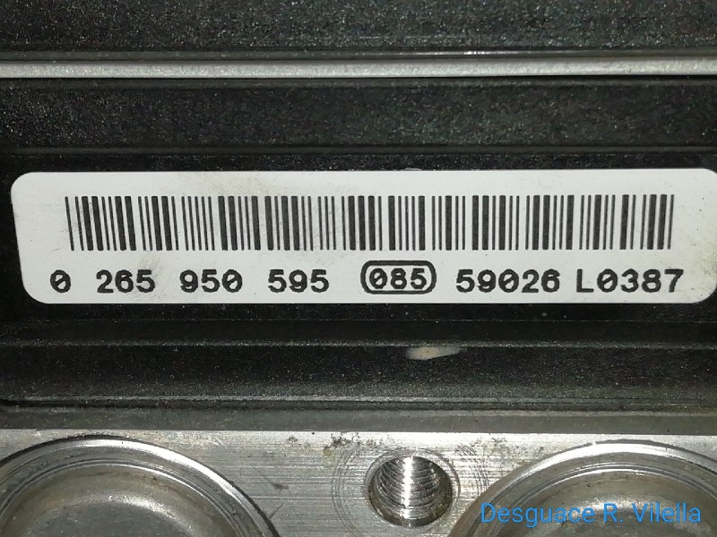 Recambio de abs para renault megane ii berlina 5p authentique | 06.05 - ... authentique | 06.05 - ... referencia OEM IAM 0265950