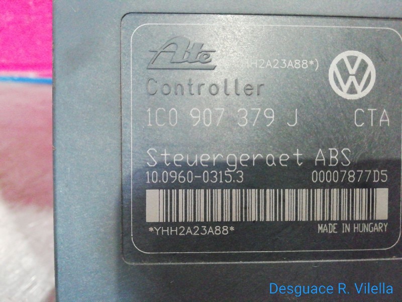 Recambio de abs para volkswagen golf iv berlina (1j1) básico | 0.97 - ... referencia OEM IAM 1CO907379J   Recambio de abs para volkswagen golf iv berlina (1j1) básico | 0.97 - ... referencia OEM IAM 1CO907379J