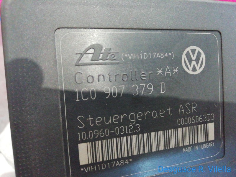 Recambio de abs para volkswagen golf iv berlina (1j1) básico | 05.99 - ... referencia OEM IAM 1C0907379D  