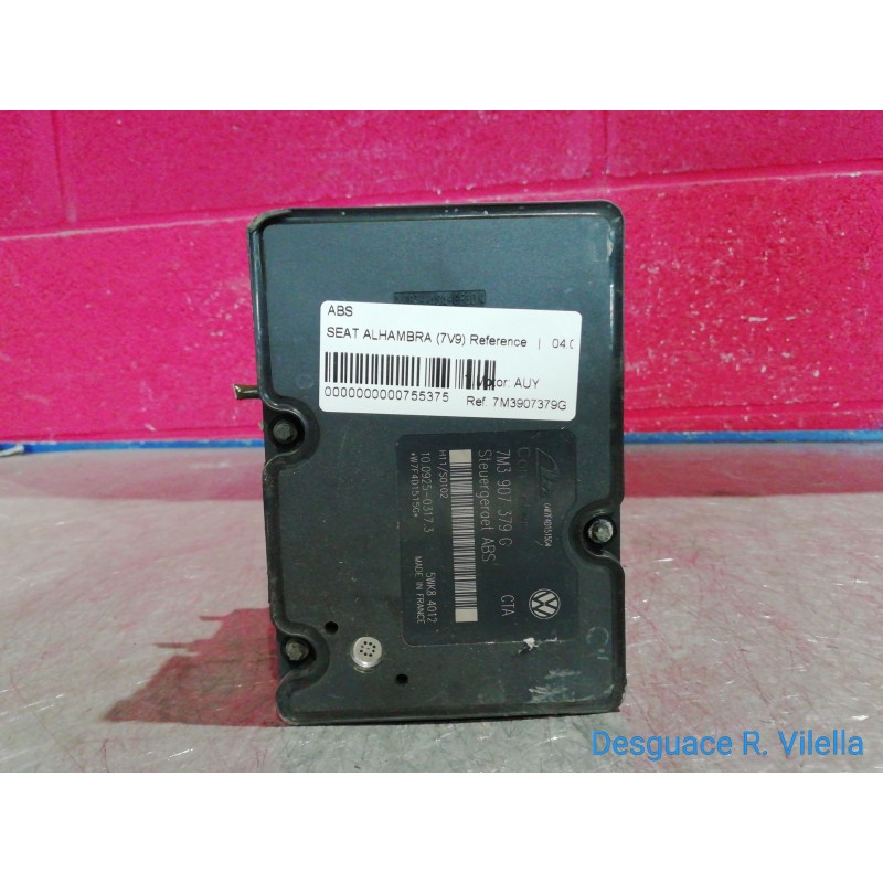 Recambio de abs para seat alhambra (7v9) reference | 04.04 - 12.07 reference | 04.04 - 12.07 referencia OEM IAM 7M3907379G  