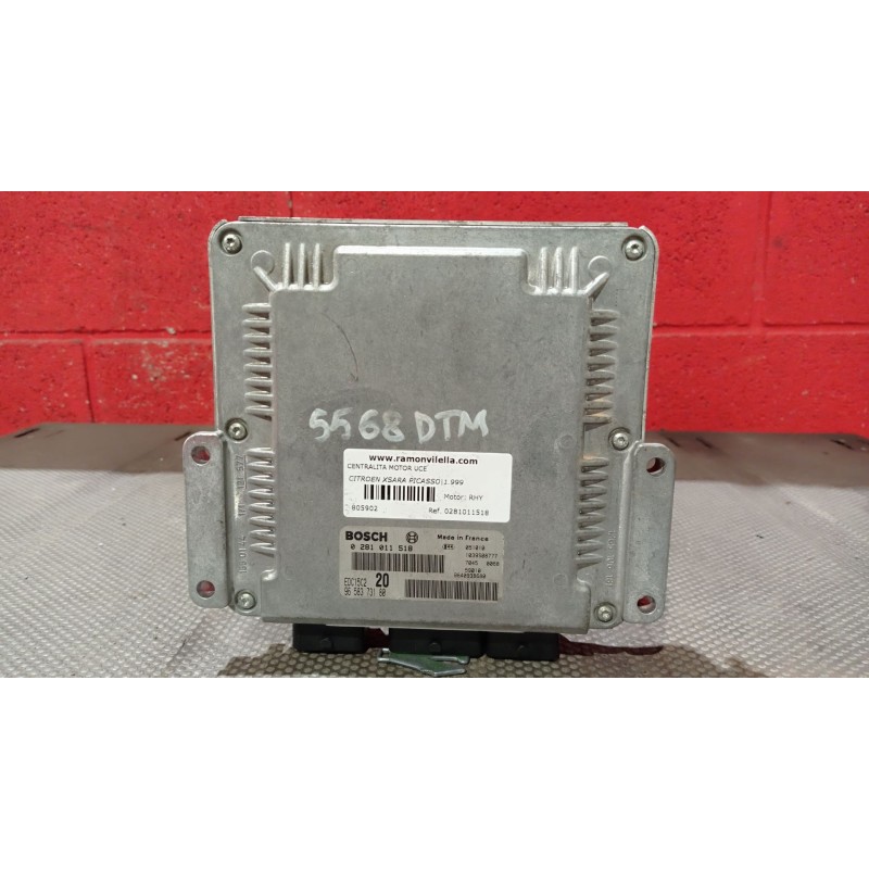 Recambio de centralita motor uce para citroen xsara picasso 2.0 hdi cat (rhy / dw10td) referencia OEM IAM 0281011518 9658373180 