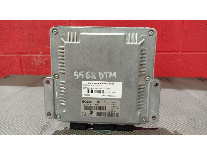 Recambio de centralita motor uce para citroen xsara picasso 2.0 hdi cat (rhy / dw10td) referencia OEM IAM 0281011518 9658373180 