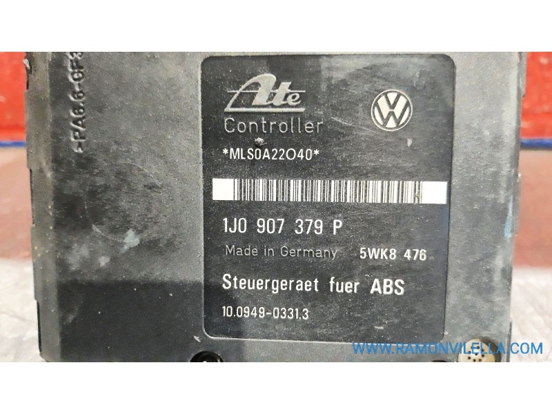 Recambio de abs para volkswagen golf iv berlina (1j1) 1.9 tdi | 0.97 - ... 1.9 tdi | 0.97 - ... referencia OEM IAM 1J0907379P 1J